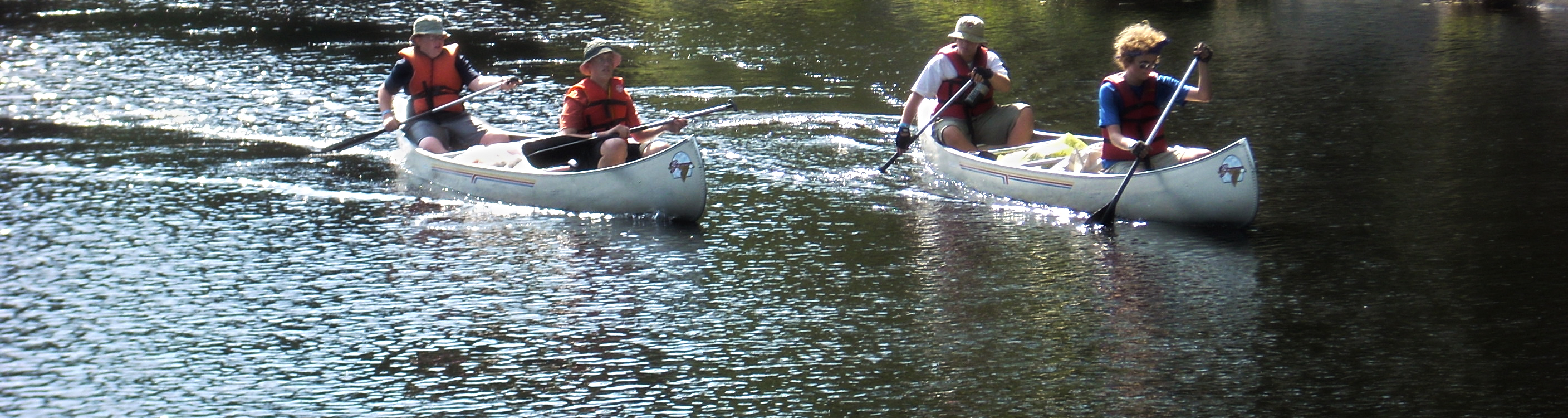 Safe canoeing to all!