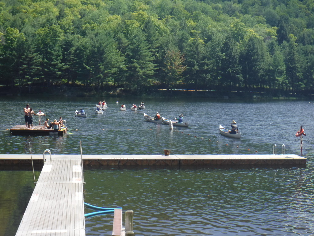 Will adults survive the BSA swim test at camp? Sometimes not. Risk